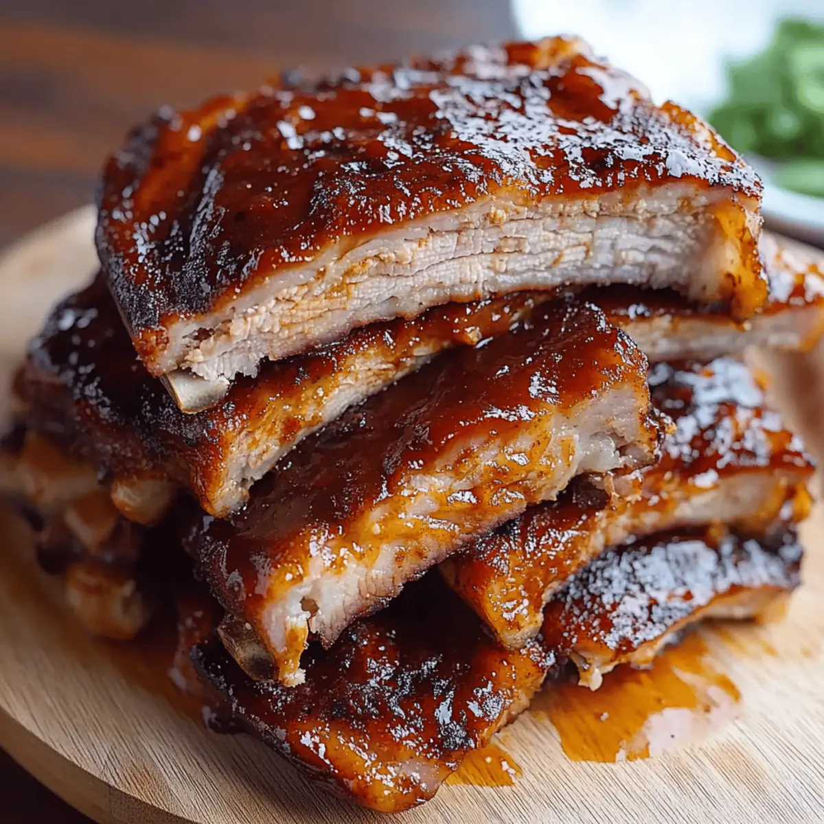 Slow Cooker BBQ Baby Back Ribs