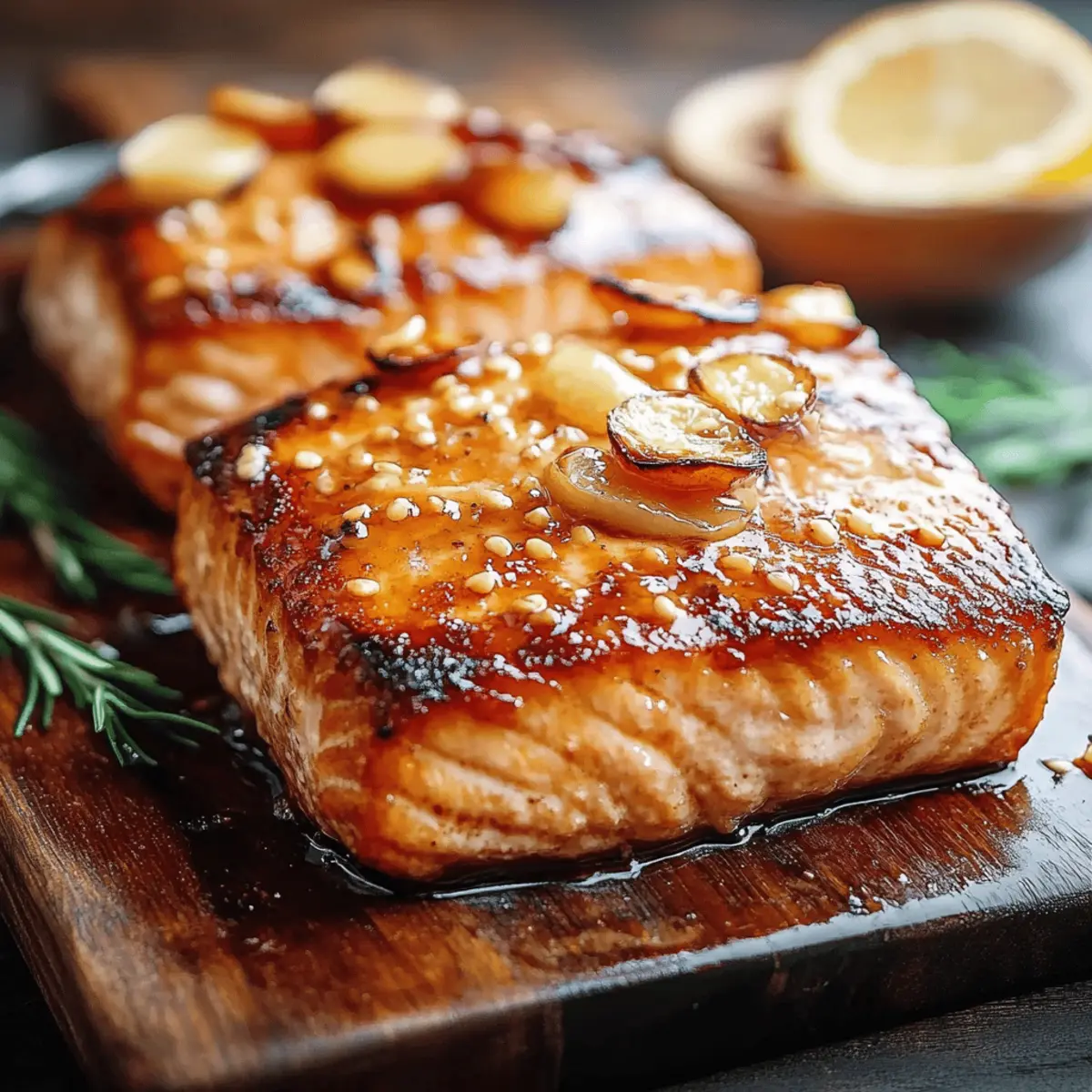 Cedar Plank Grilled Salmon