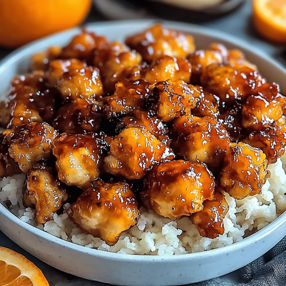 Crispy Orange Chicken