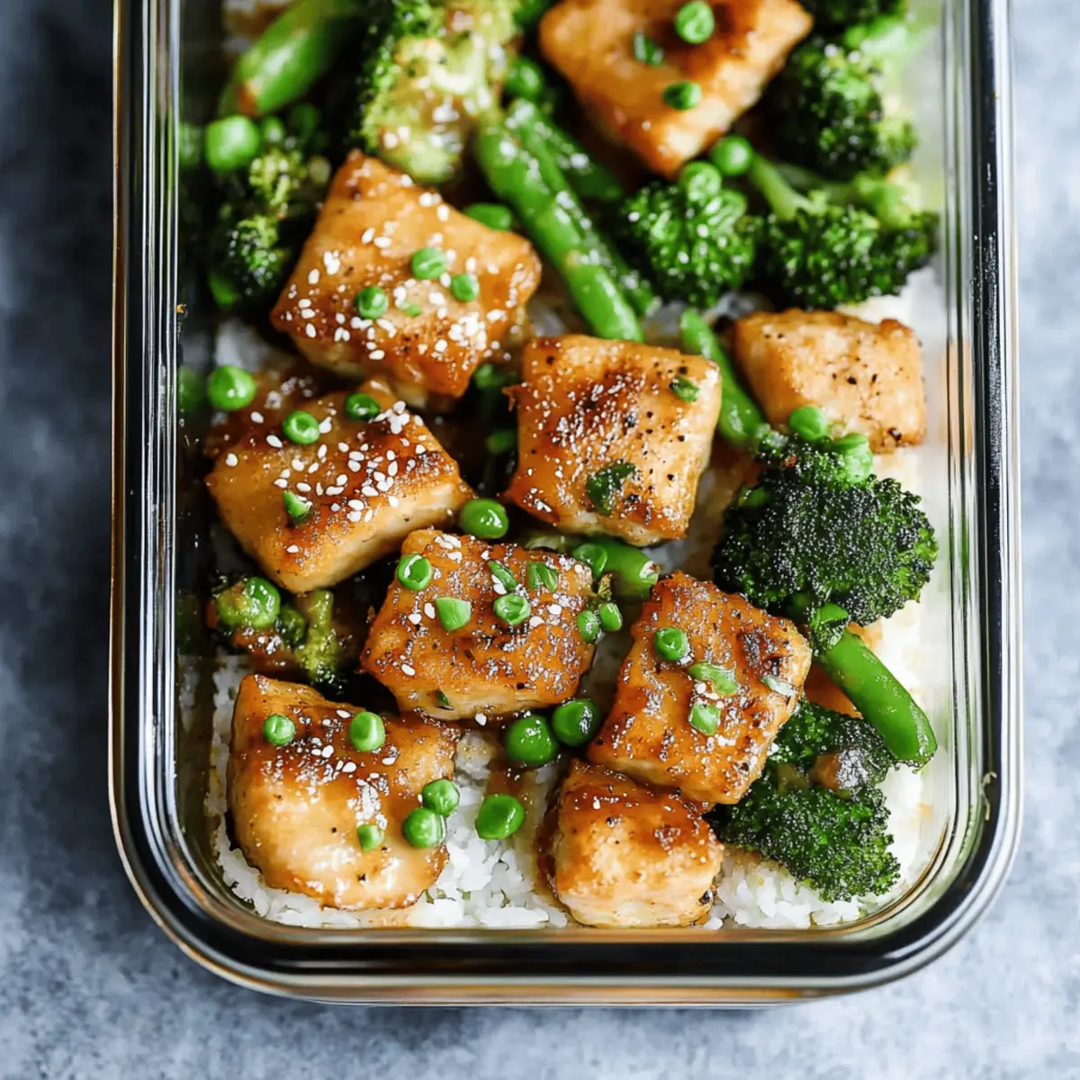 Honey Sesame Chicken Lunch Bowls