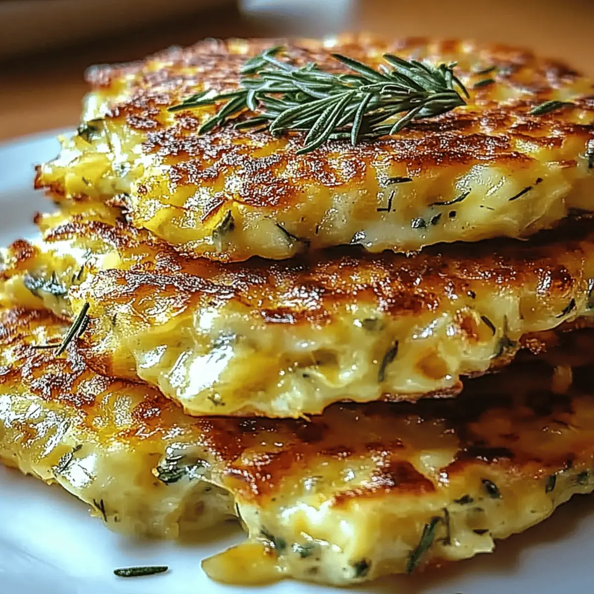 Cheesy Zucchini Fritters
