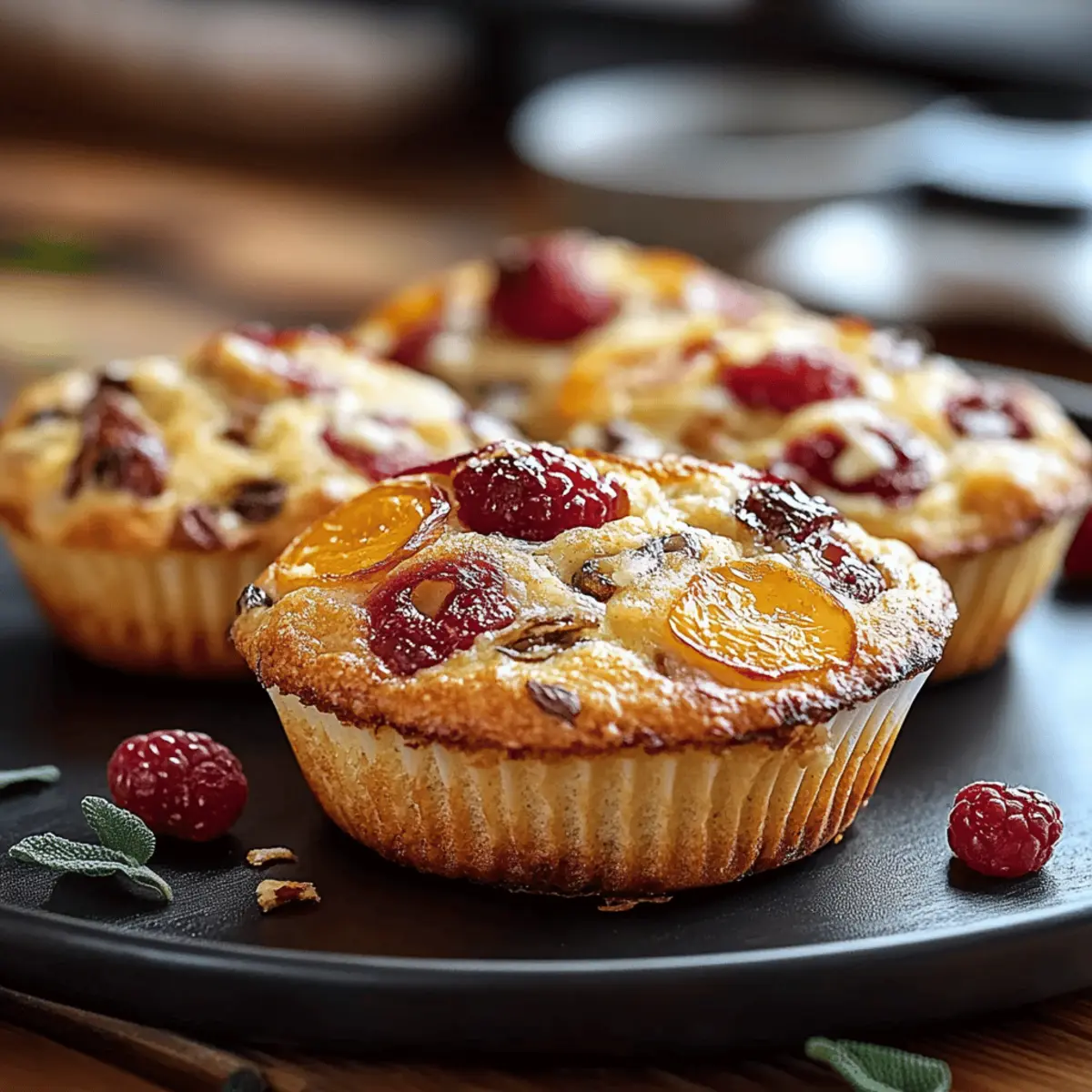 Cranberry Orange Pecan Muffins