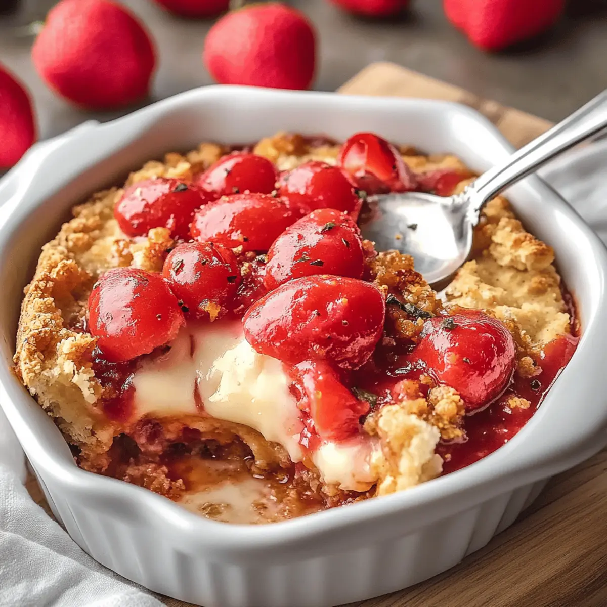 Cherry Crumble