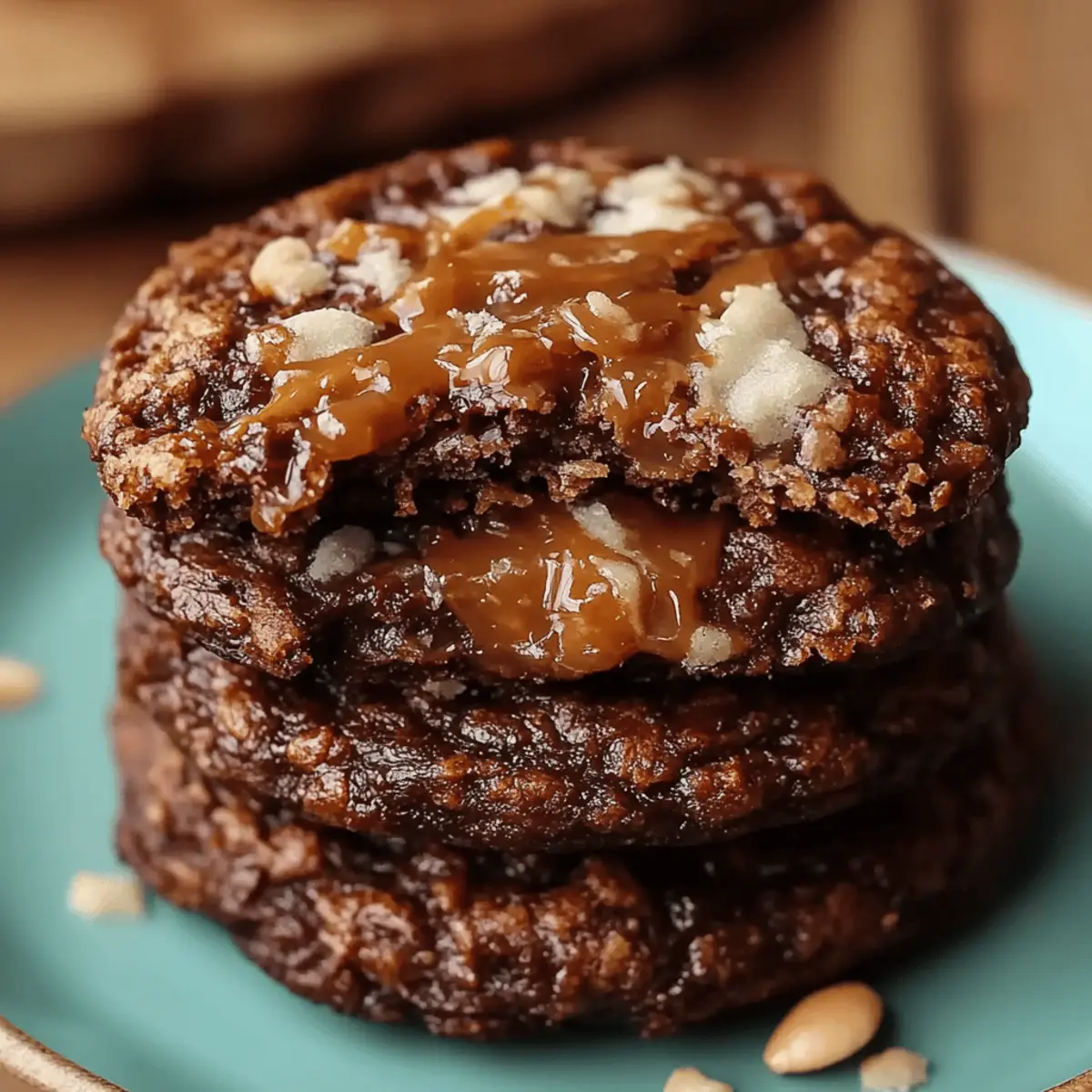 German Chocolate Cookies