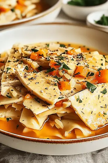 Hearty Chicken Noodle Soup
