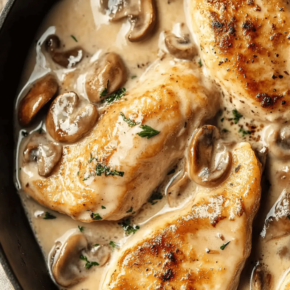 Creamy Mushroom Chicken