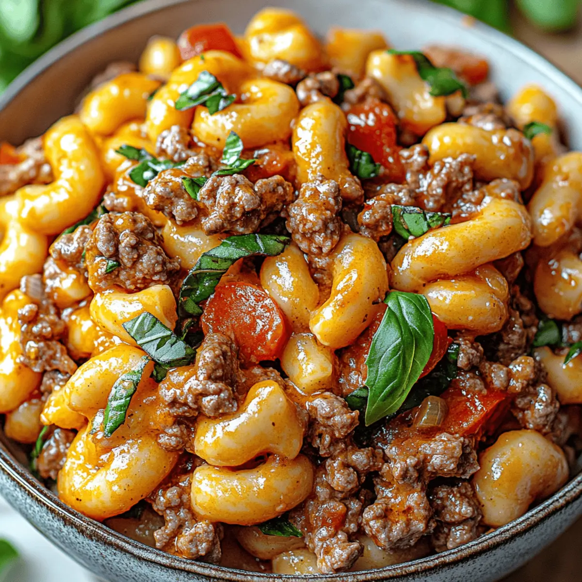 Creamy Beef Pasta