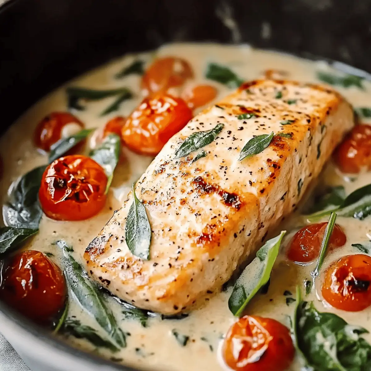 Creamy Tuscan Salmon