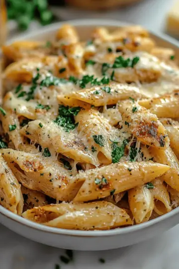 Garlic Parmesan Chicken Pasta