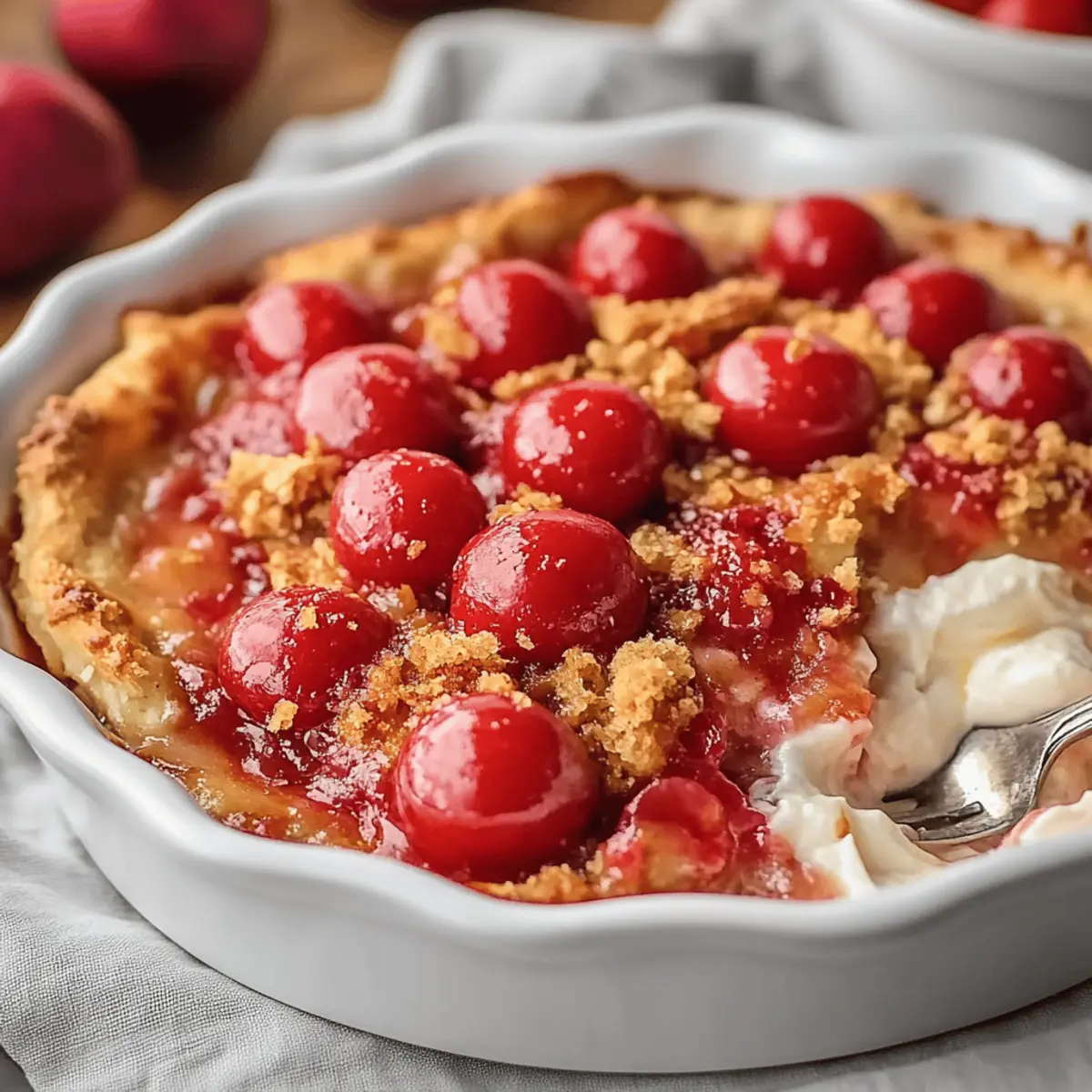 Cherry Crumble