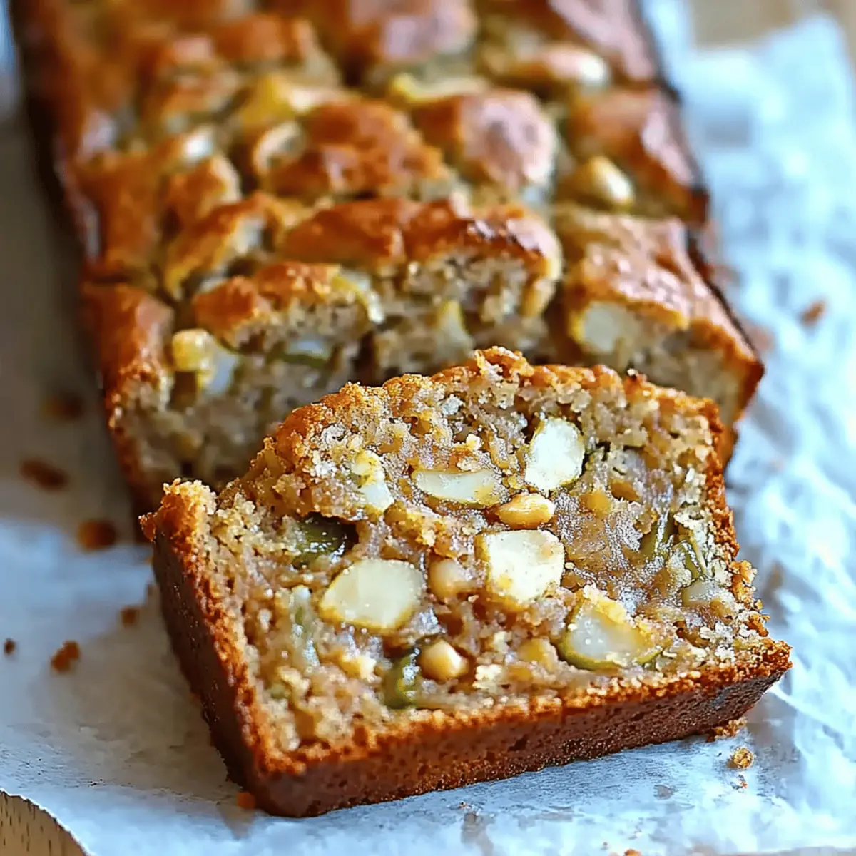 Cozy Spiced Apple Zucchini Bread
