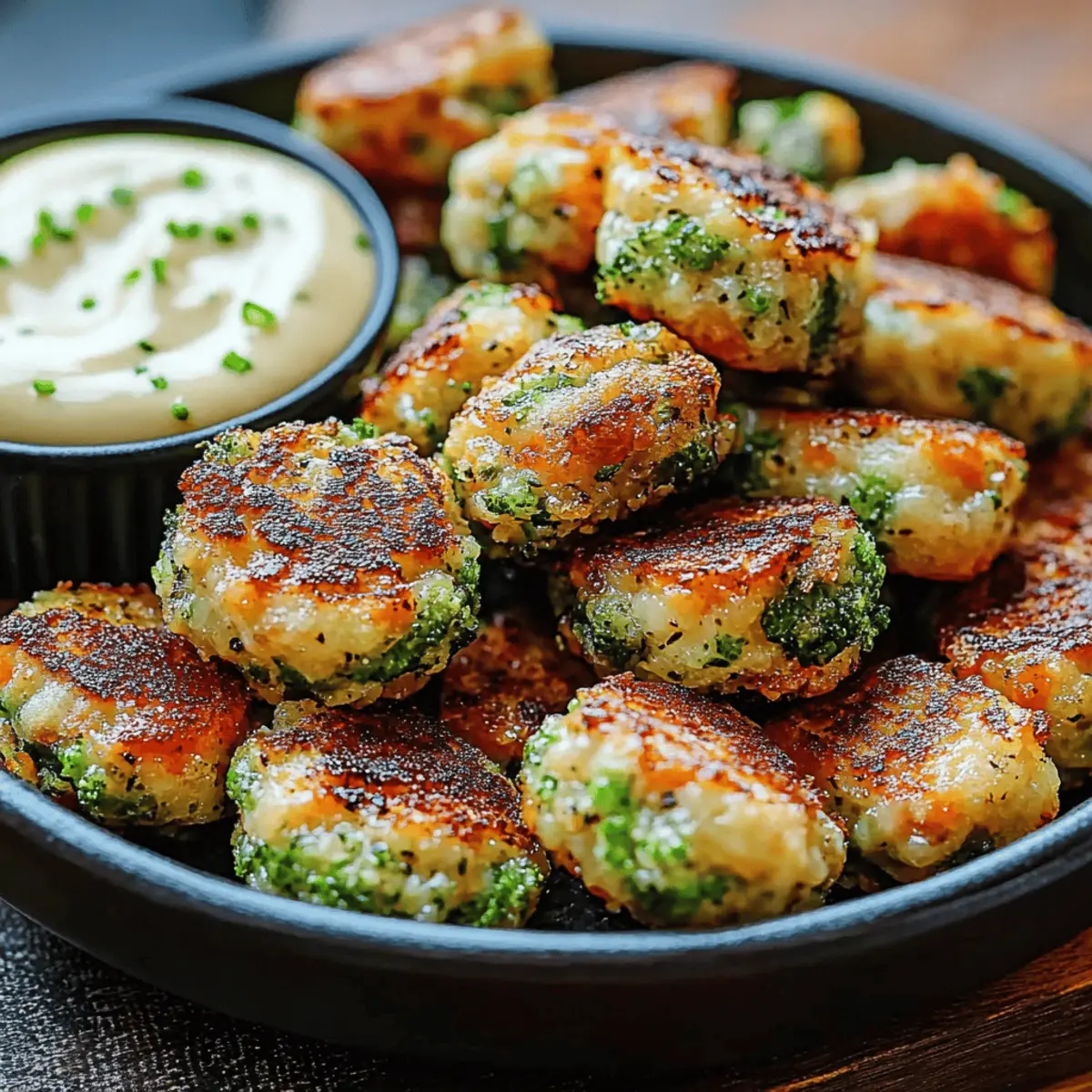 Cheesy Broccoli Tater Tots