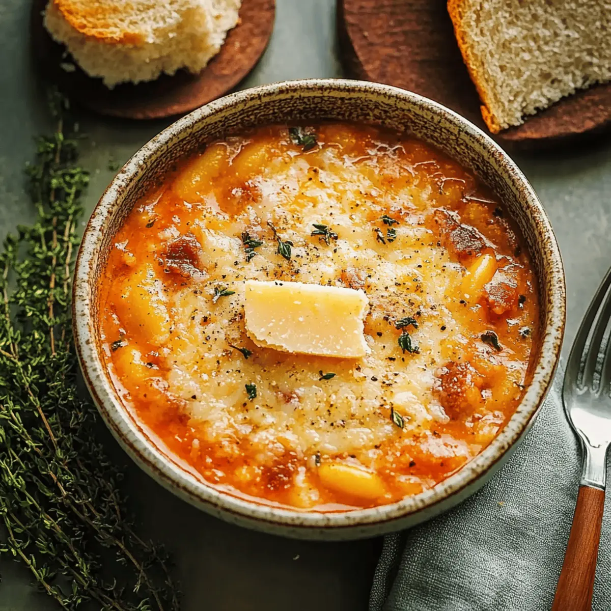 Tomato and White Bean Soup