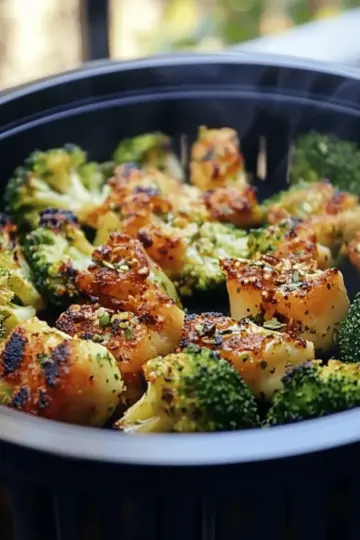 Air Fryer Broccoli