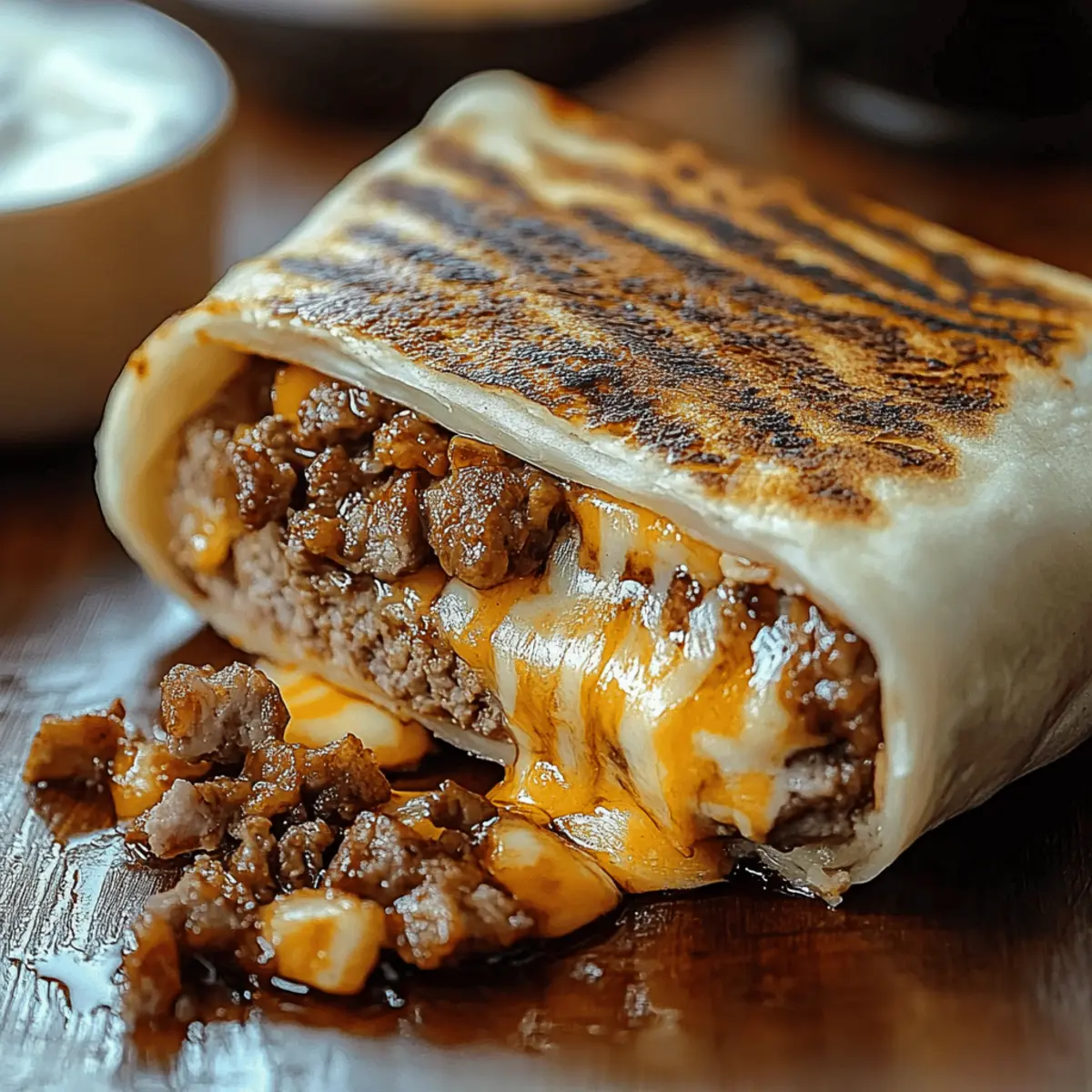 Grilled Cheese Burrito