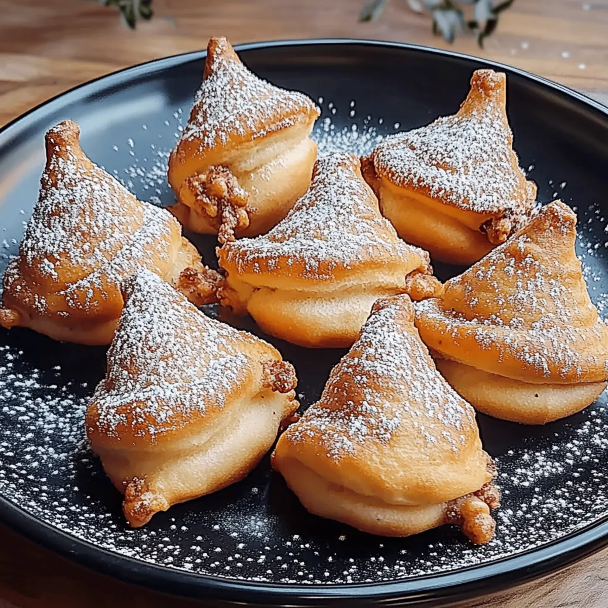 Crescent Roll Witch Hats
