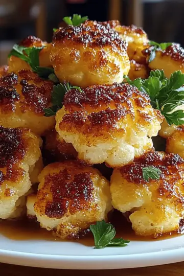 Crispy Roasted Cauliflower