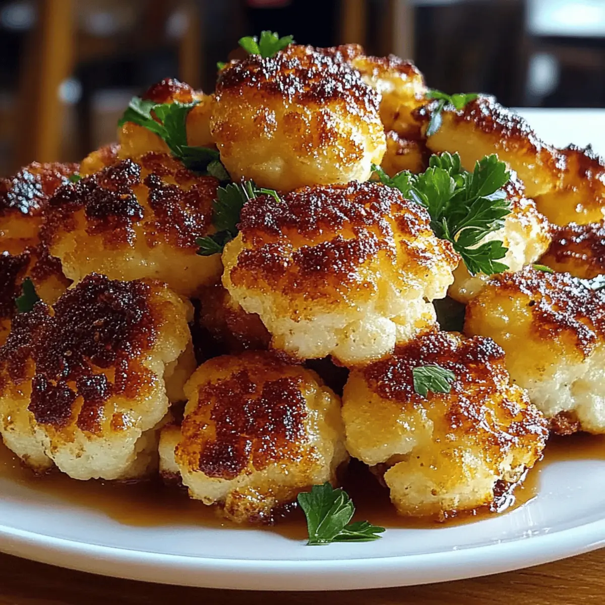 Crispy Roasted Cauliflower