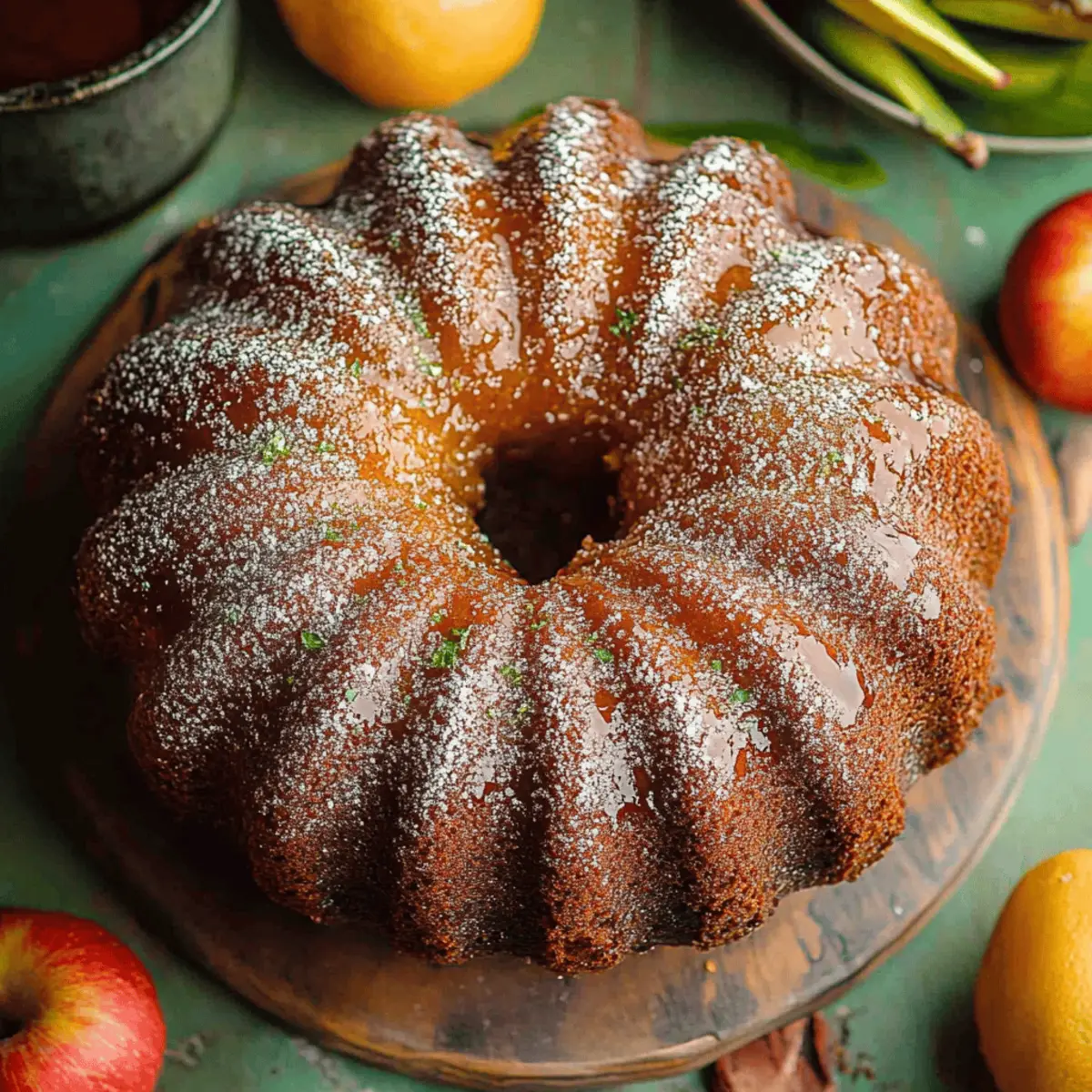 Apple Cider Cake