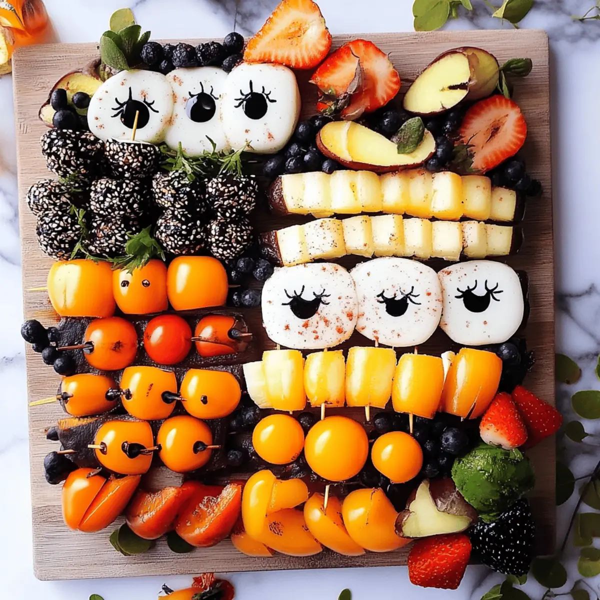 Halloween Snack Board for Kids