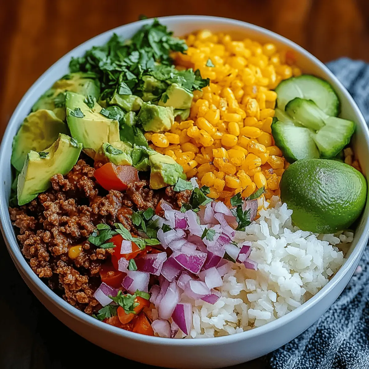 Taco Rice Bowl