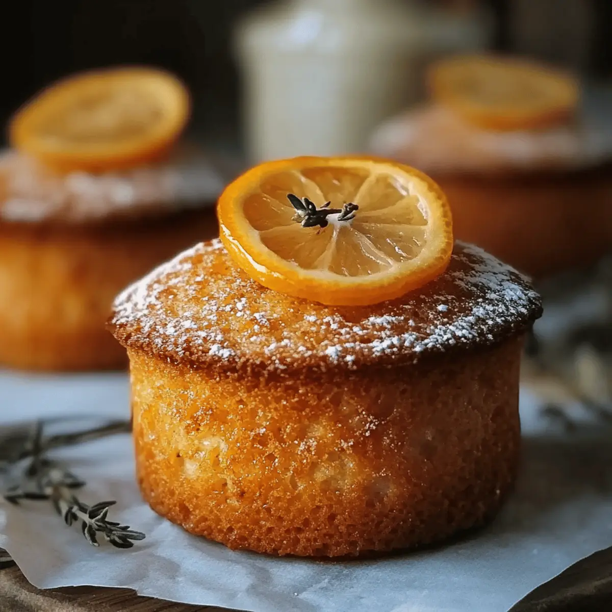 Orange Ginger Honey Cake