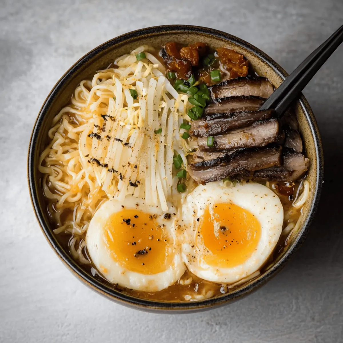 Creamy Vegetarian Peanut Miso Ramen