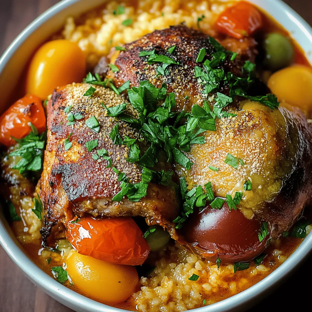 Moroccan Chicken Stew