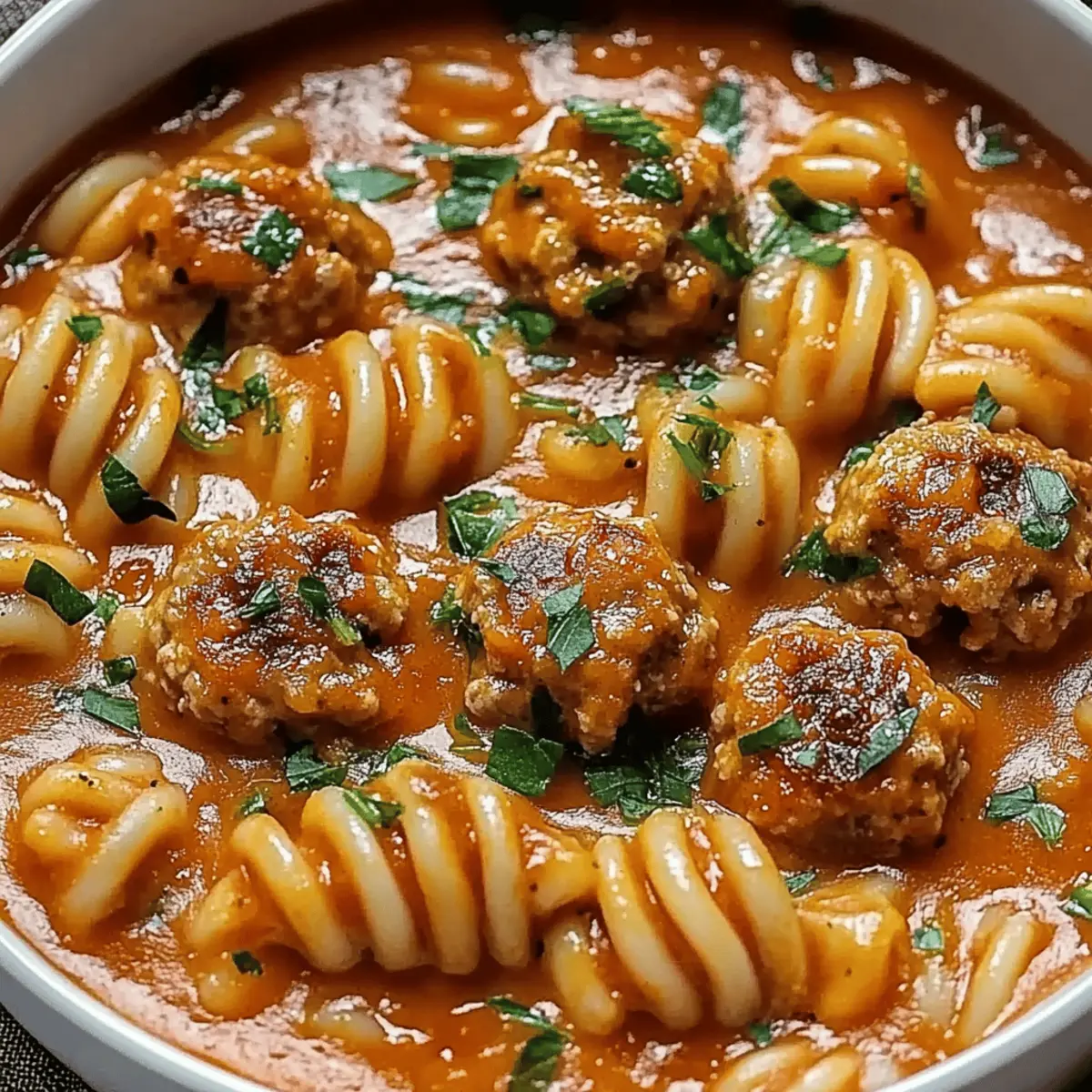 Italian Meatball Soup