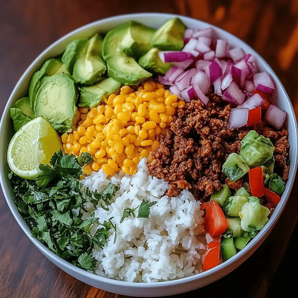 Taco Rice Bowl