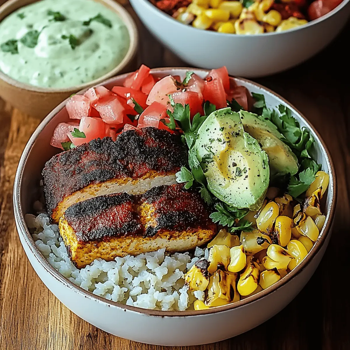 Blackened Fish Taco Bowls