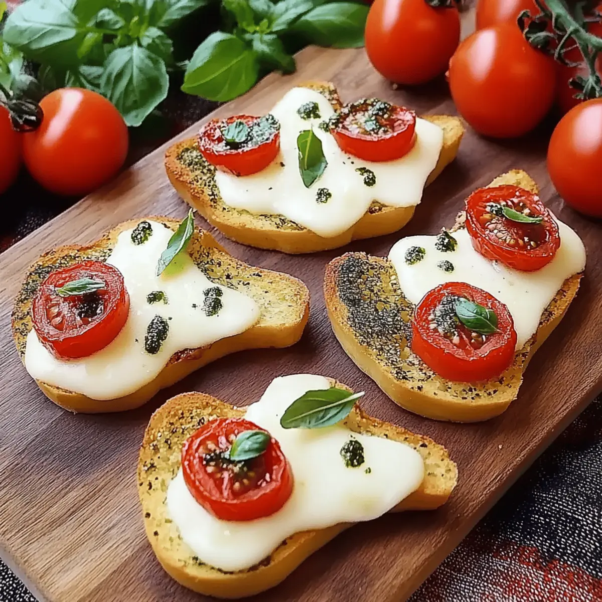 Caprese Crostini