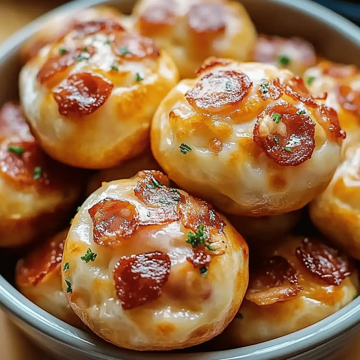 Beef Bacon & Cheddar Cheese Muffins