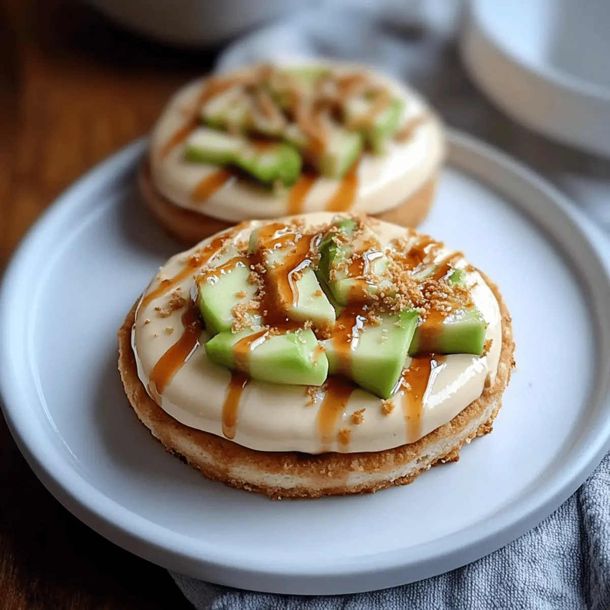 Crumbl Caramel Apple Cookies