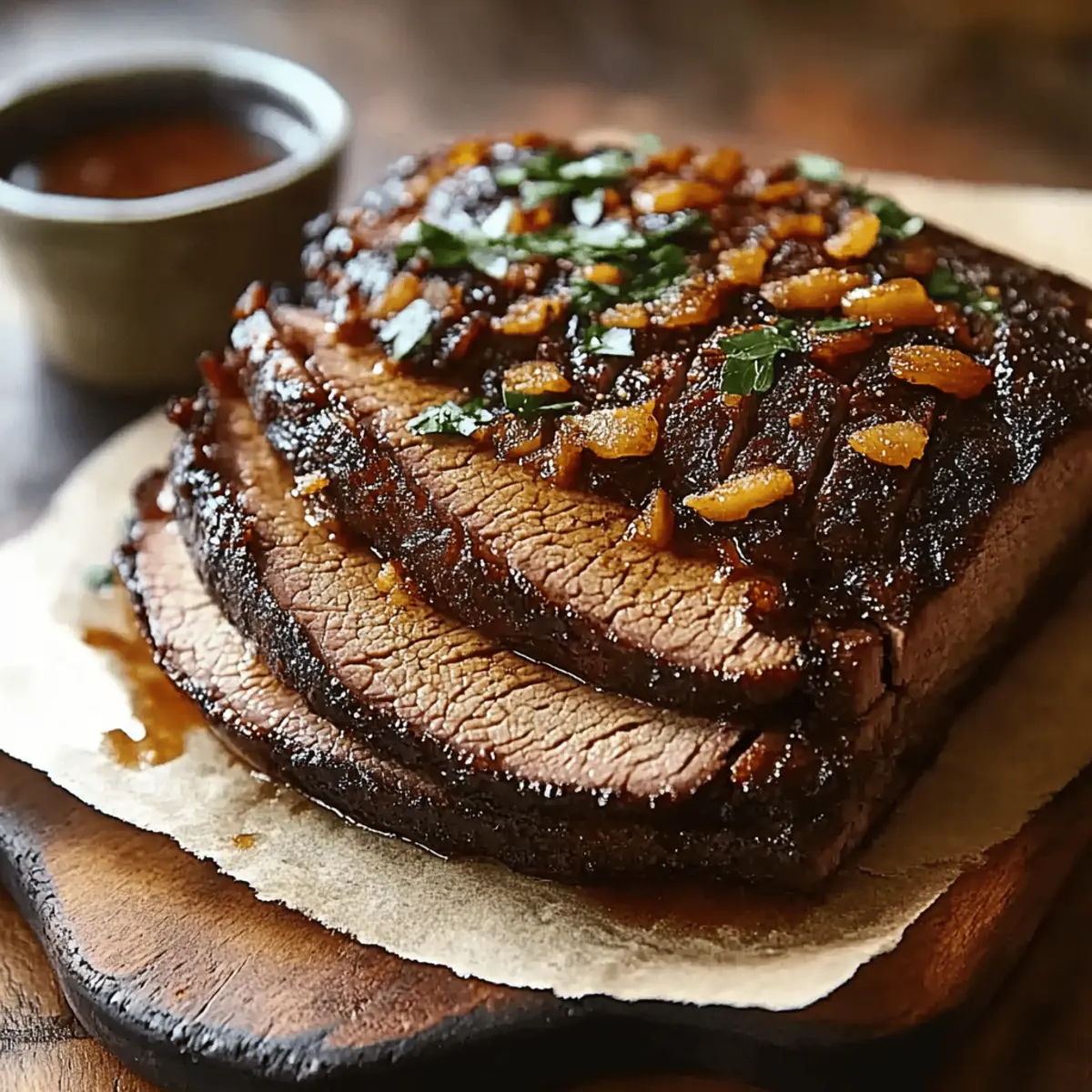 Texas-Style Brisket in the Oven