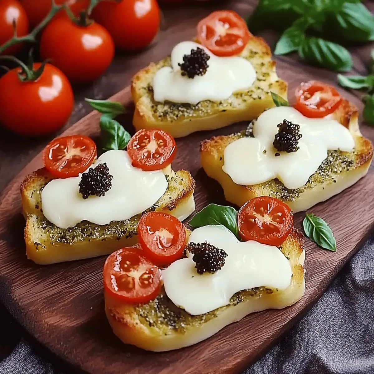 Caprese Crostini