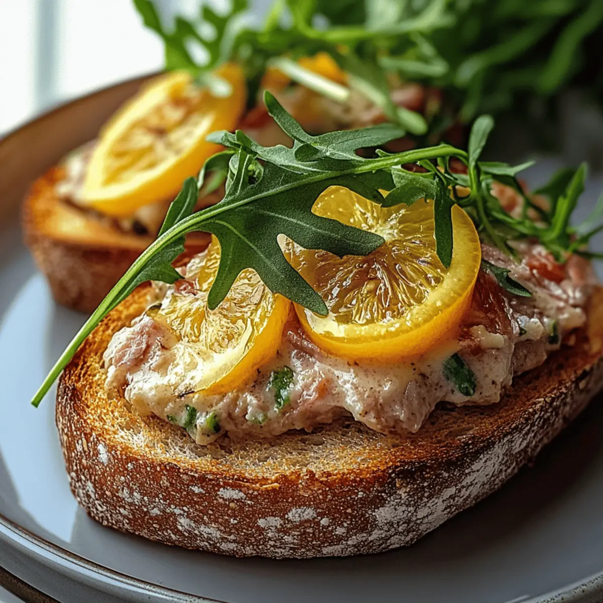 Savory Grilled Tuna Melt with Creamy Cheddar