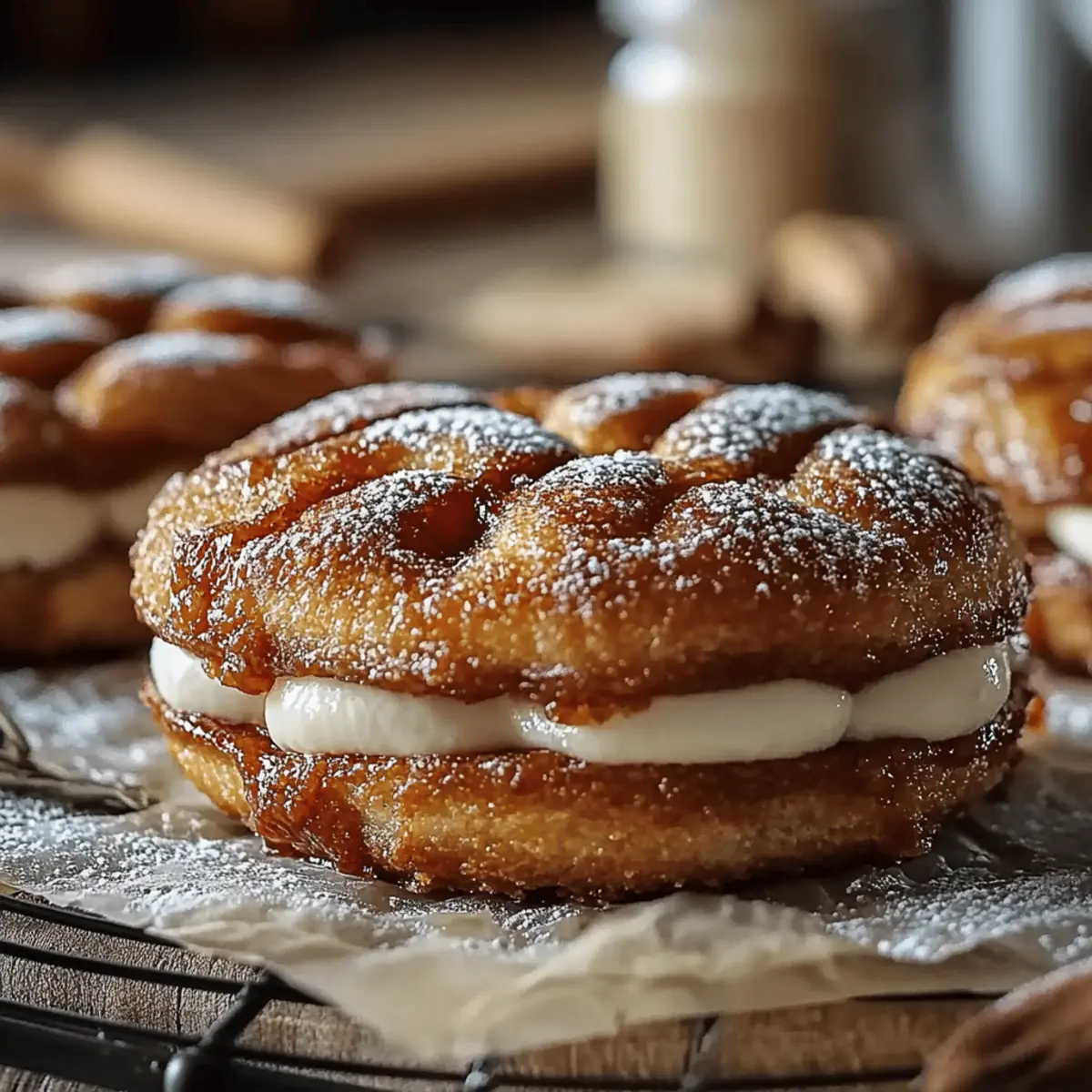 Apple Cider Whoopie Pie Cookies with Caramel
