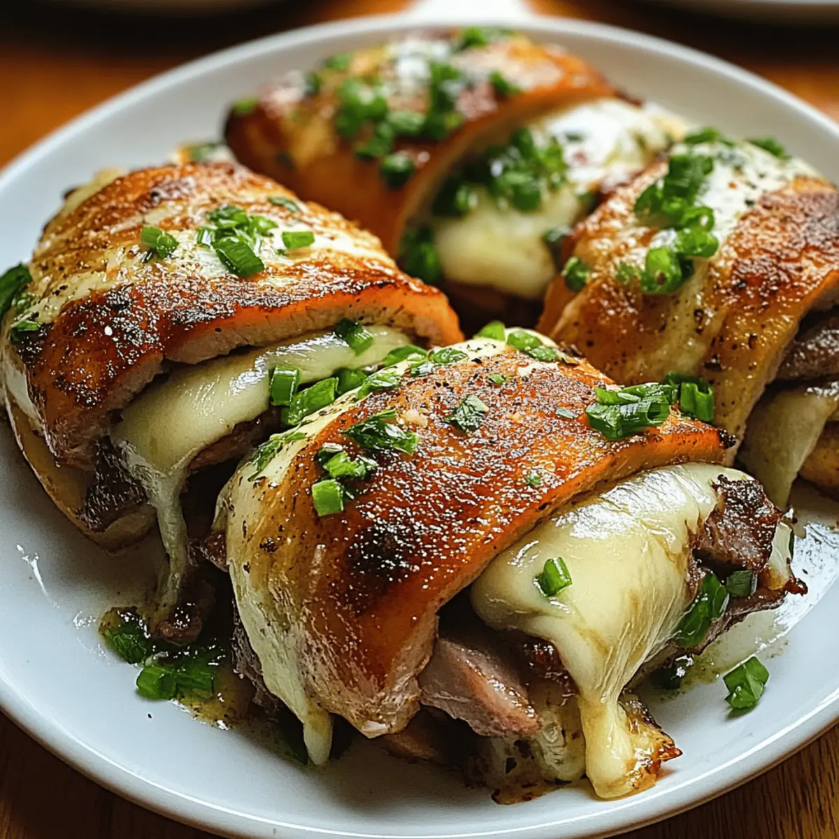 Keto Philly Cheesesteak Roll Ups