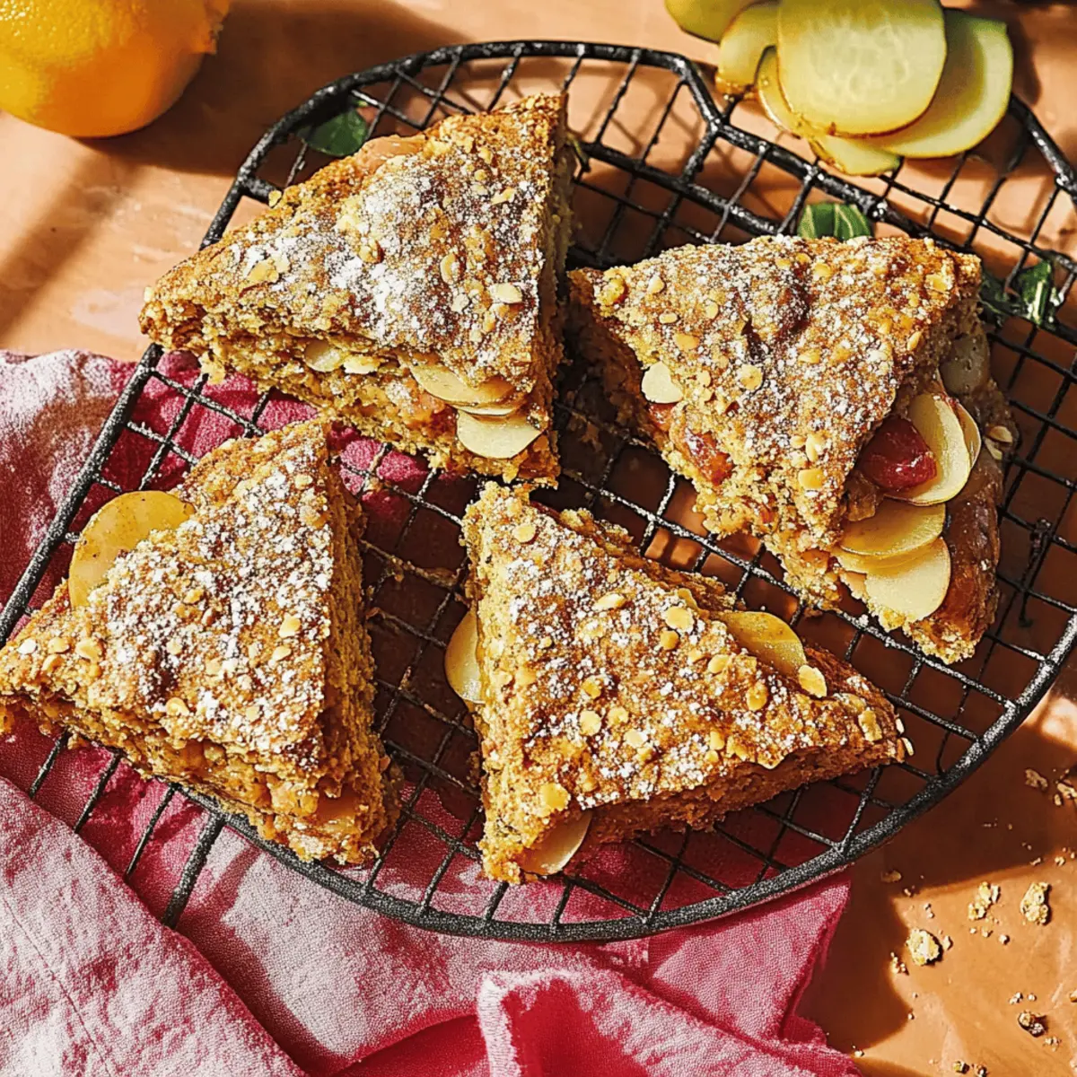 Ginger Scones