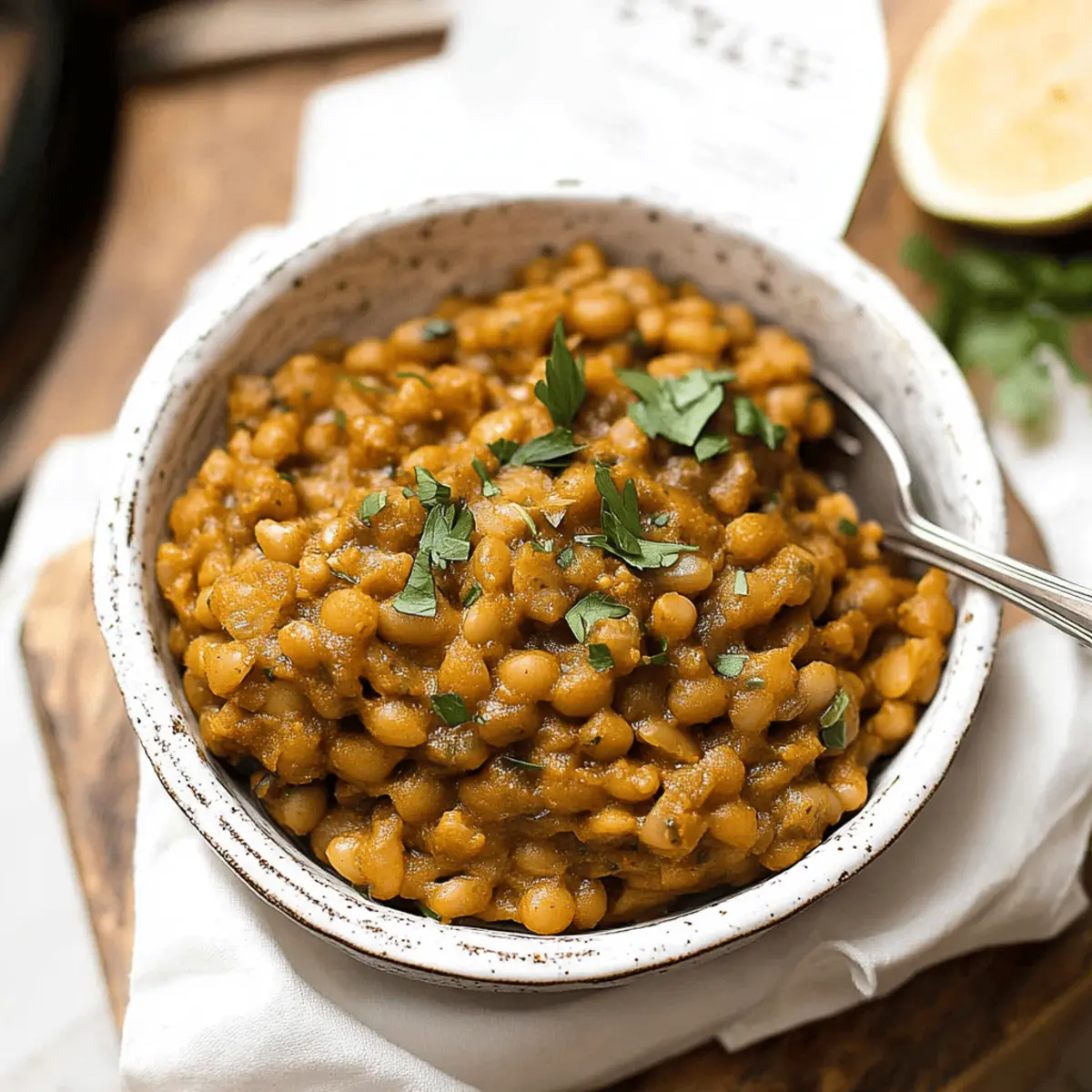 One Pot Lentils