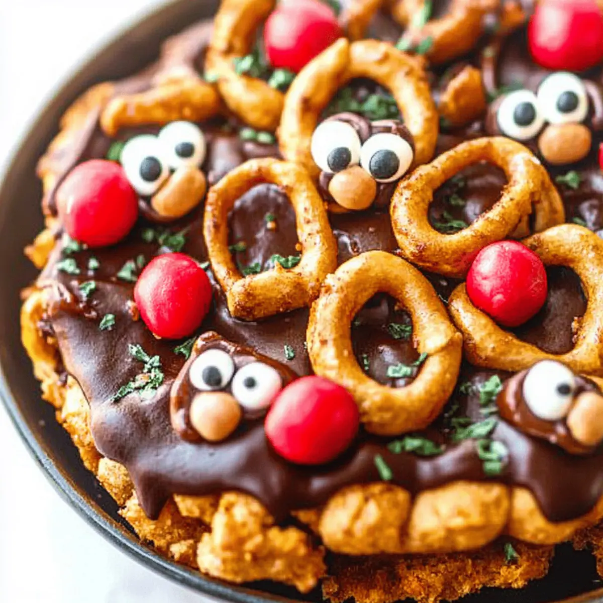 Reindeer Pretzels