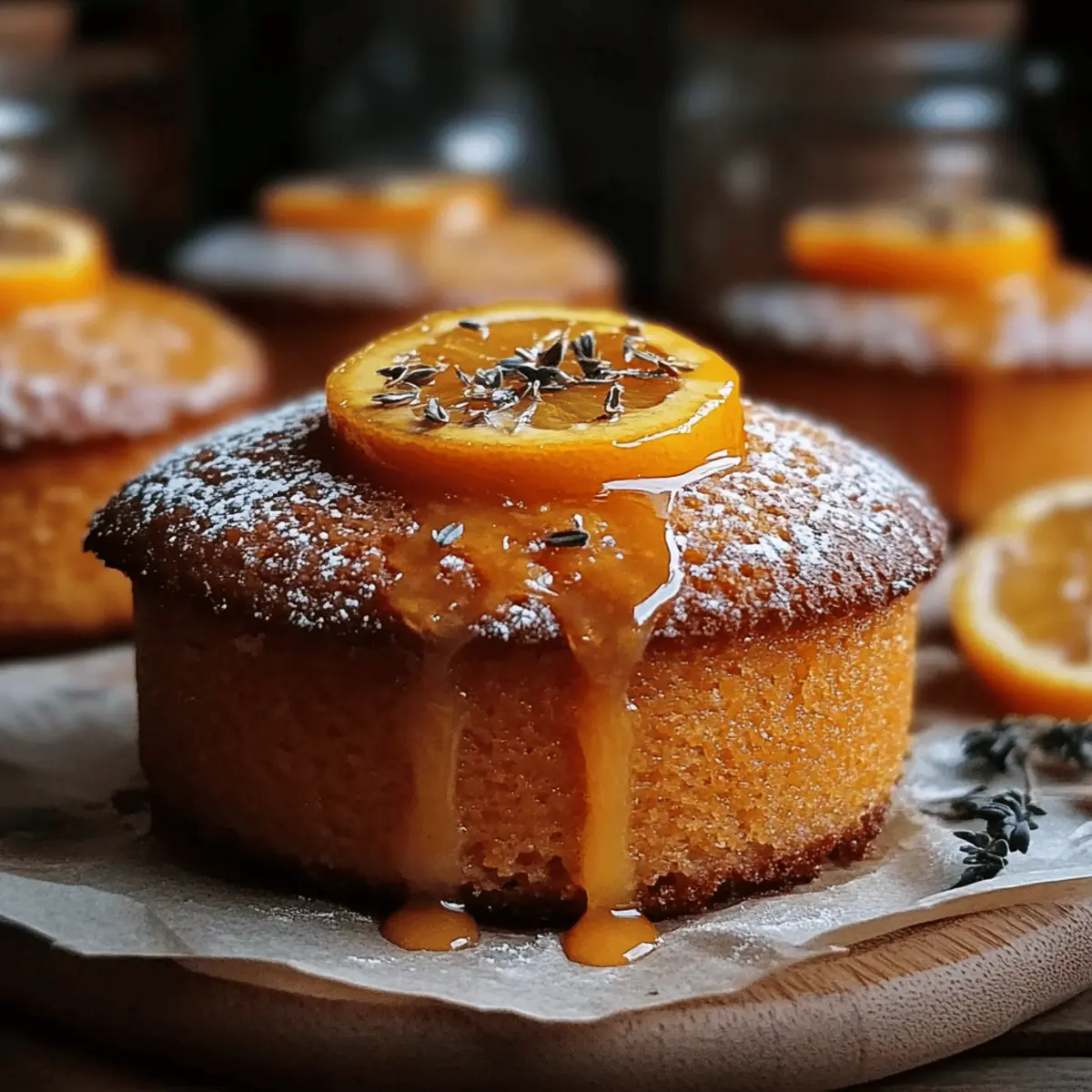Orange Ginger Honey Cake