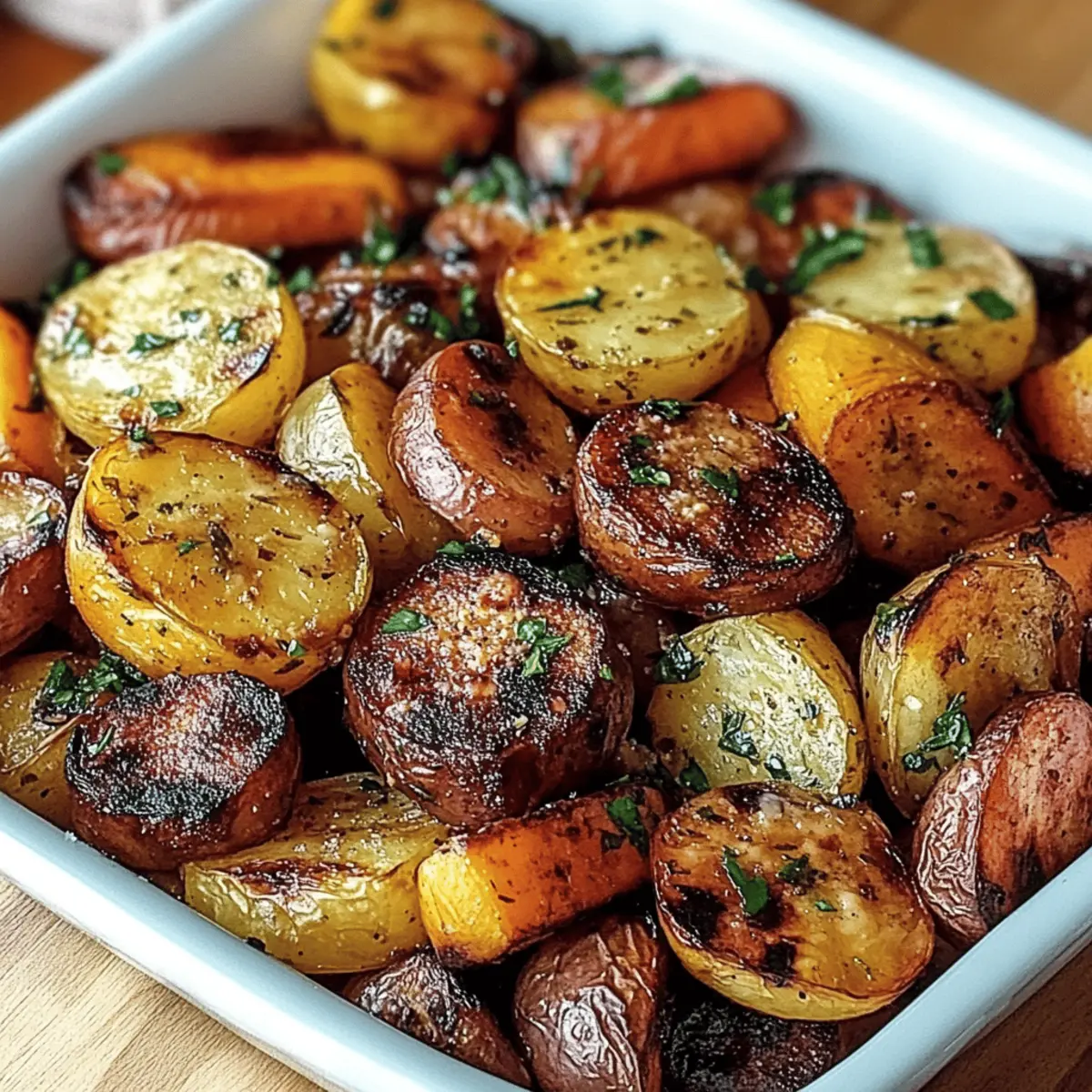 Sheet Pan Sausage & Veggies