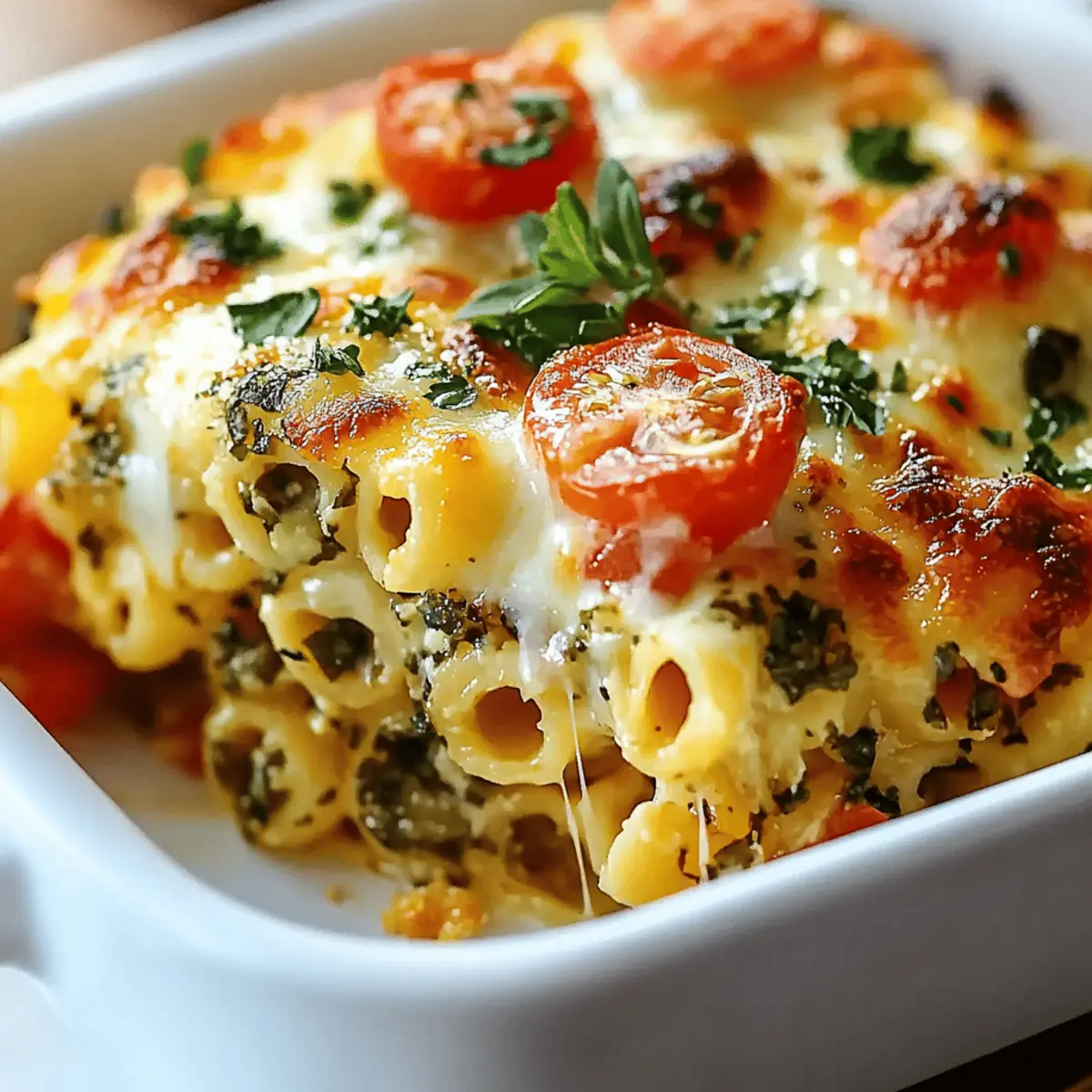 Mediterranean Vegetable Pasta Bake