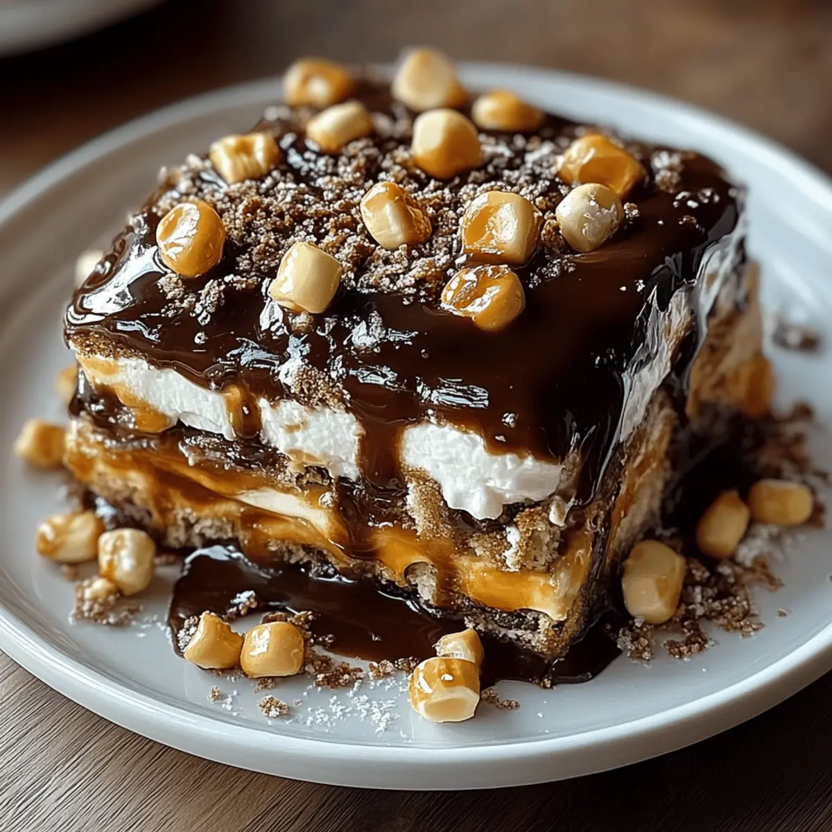 No-Bake S’mores Lasagna