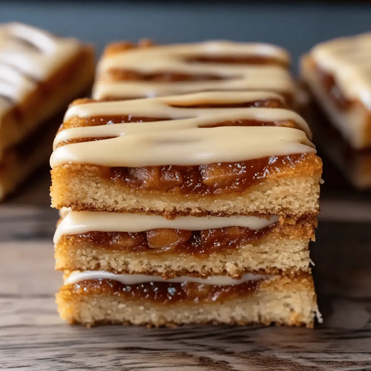 Cinnamon Roll Blondies