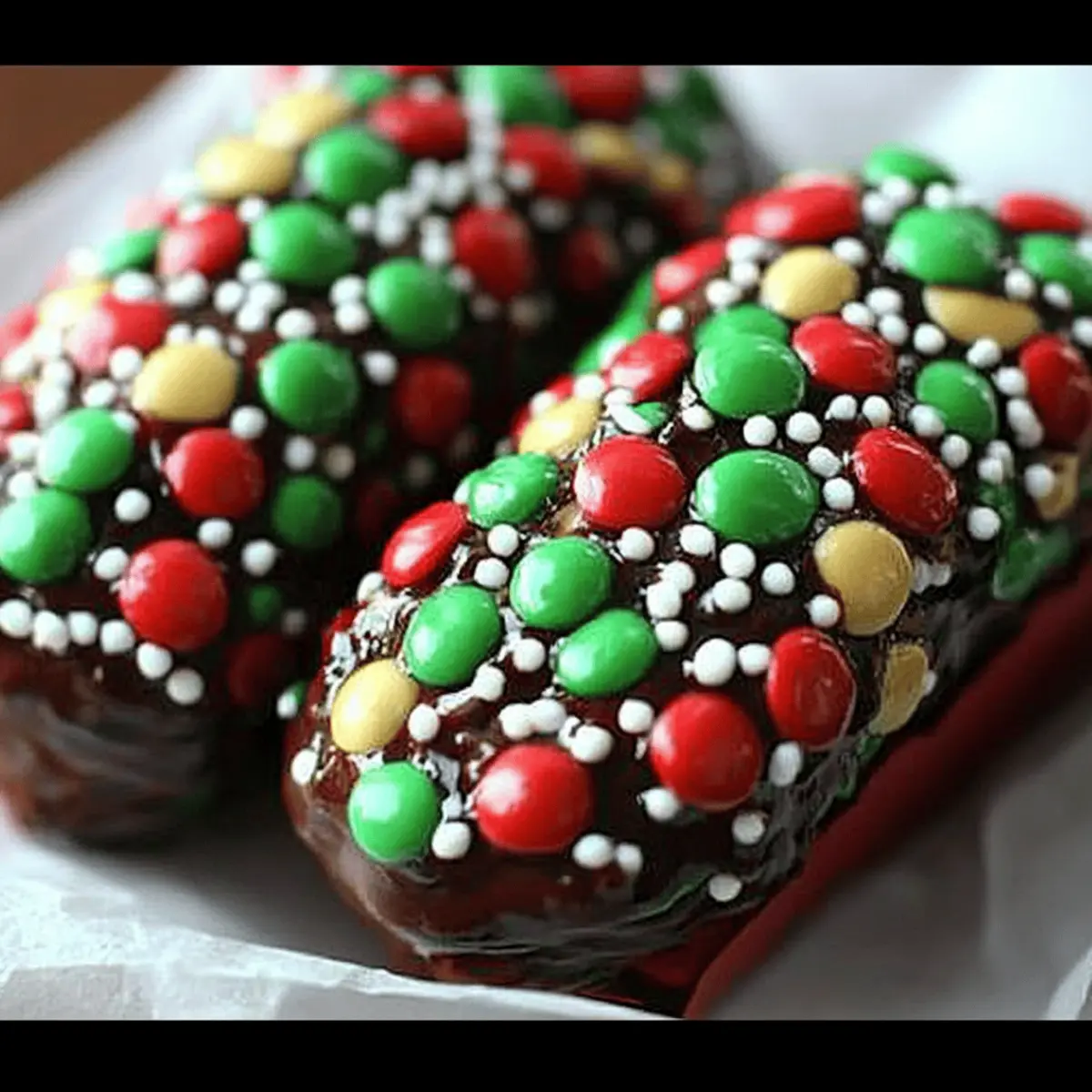 Caramel Chocolate Pretzel Rods