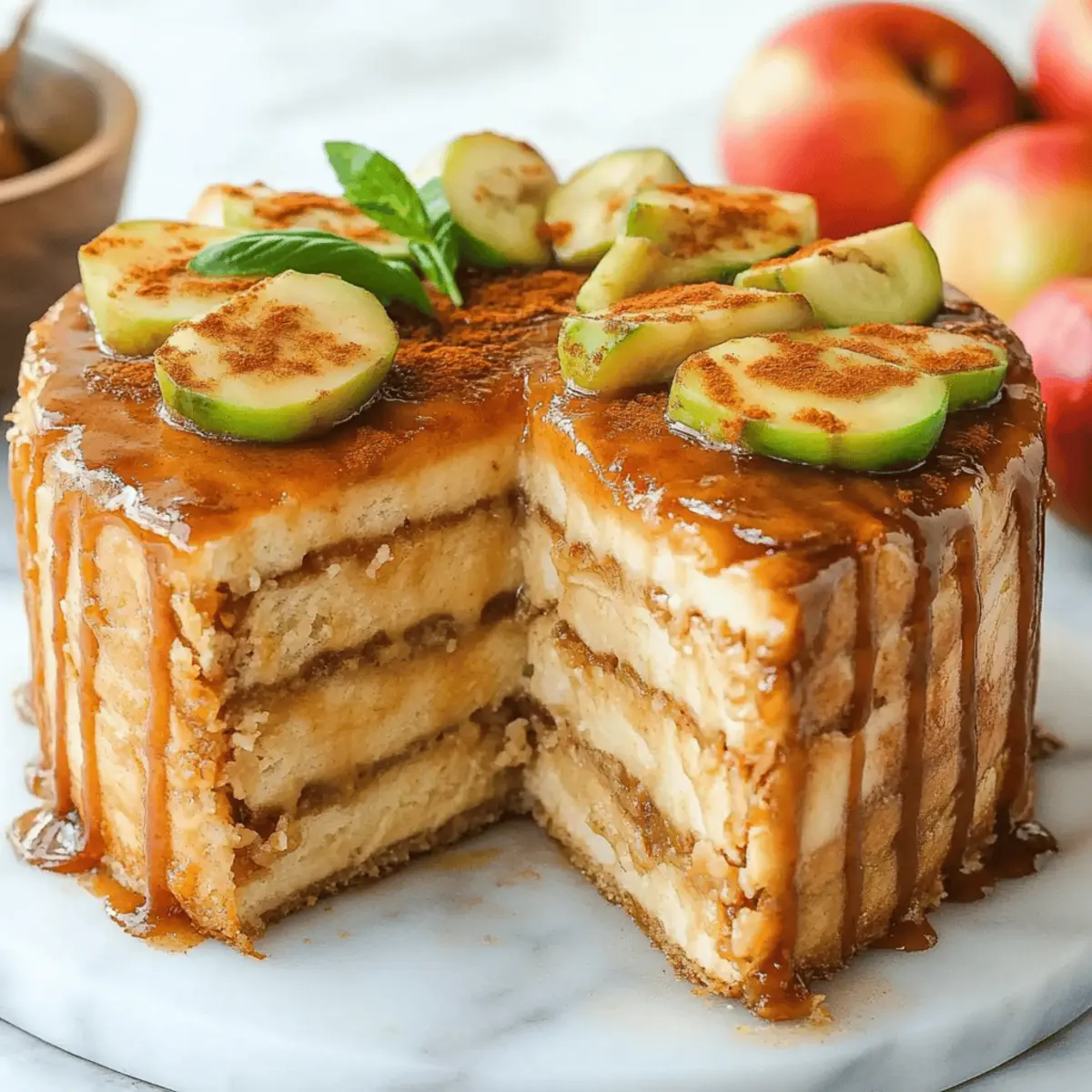 Caramel Apple Spice Cake