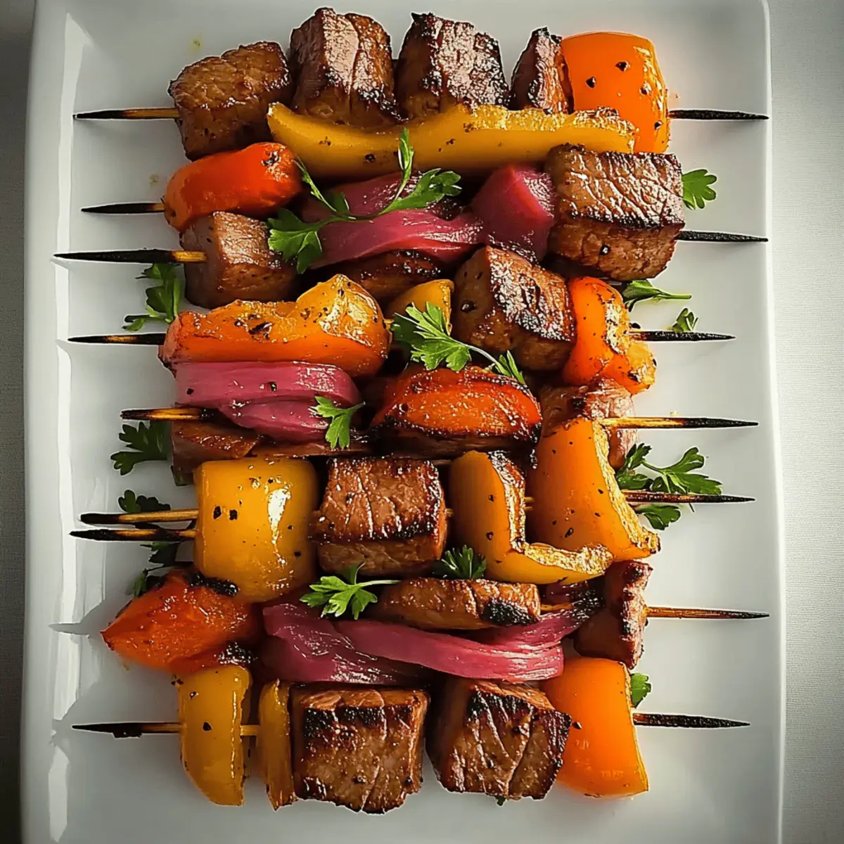 Fajita Steak Kabobs